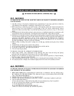 Preview for 2 page of K-Star K1030 Operating Instructions Manual