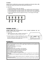 Preview for 8 page of K-Star K1035 Operating Instructions Manual