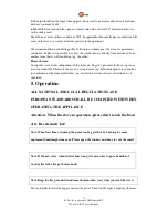 Preview for 11 page of K-Stove EN 14785 Instructions For Use Manual