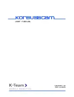 Предварительный просмотр 1 страницы K-Team KoreUSBCam User Manual