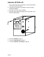 Предварительный просмотр 8 страницы K-Tech ET1401A Instruction Book