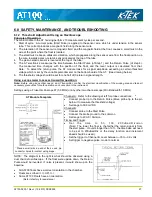 Preview for 27 page of K-TEK AccuTrak AT100 Installation & Operation Manual