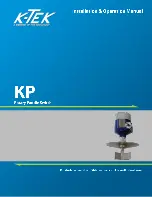 K-TEK KP Installation & Operation Manual preview