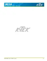 Preview for 11 page of K-TEK MS30 Installation & Operation Manual