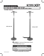 Preview for 1 page of K Tool International KTI-61076 User Manual