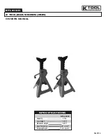 K Tool International KTI-61201 Owner'S Manual preview