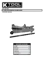 K Tool International KTI-63095 Owner'S Manual preview