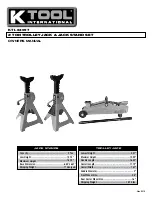 K Tool International KTI-63097 Owner'S Manual предпросмотр