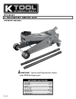 K Tool International KTI-63137 Owner'S Manual preview