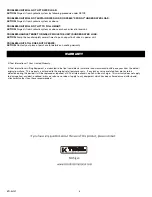 Preview for 4 page of K Tool International KTI-63137 Owner'S Manual