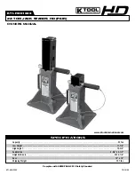 Preview for 1 page of K Tool International KTI-HD61222 Owner'S Manual