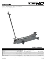 Preview for 7 page of K Tool International KTI-HD63155 Owner'S Manual