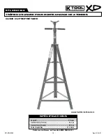 Предварительный просмотр 10 страницы K Tool International KTI-XD61002 Owner'S Manual