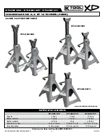 Preview for 9 page of K Tool International KTI-XD61202 Owner'S Manual