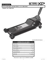 Preview for 8 page of K Tool International KTI-XD63133 Owner'S Manual