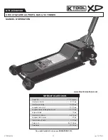 Предварительный просмотр 15 страницы K Tool International KTI-XD63133 Owner'S Manual