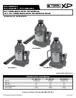 Preview for 8 page of K Tool International KTI-XD63214 Owner'S Manual