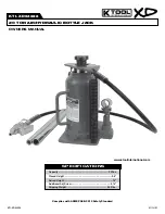 Предварительный просмотр 1 страницы K Tool International KTI-XD63228 Owner'S Manual