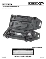 K Tool International KTI-XD63709 Owner'S Manual preview