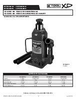 Preview for 10 page of K Tool International KTI63213 Owner'S Manual