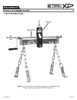 Preview for 4 page of K Tool International XD KTI-XD62115 Owner'S Manual