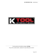 Предварительный просмотр 32 страницы K-Tool KTI TPMS PRO User Manual