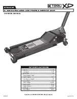 Preview for 1 page of K-Tool KTI63105 Owner'S Manual