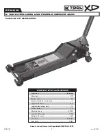 Preview for 9 page of K-Tool KTI63105 Owner'S Manual