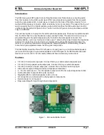 Предварительный просмотр 1 страницы K1EL K44-SPLT Manual