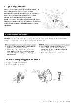 Preview for 8 page of K2 Pumps Contractor Series Owner'S Manual