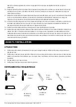 Preview for 11 page of K2 Pumps SPA02501TDK Owner'S Manual