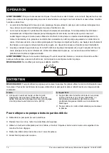 Preview for 14 page of K2 Pumps SPA02501TDK Owner'S Manual