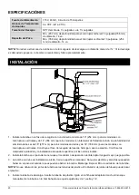 Preview for 20 page of K2 Pumps SPA02501TDK Owner'S Manual