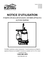 Preview for 9 page of K2 Pumps SPI03302K Owner'S Manual