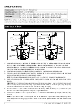 Preview for 4 page of K2 Pumps SPI03303TPK Owner'S Manual