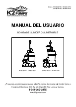 Preview for 17 page of K2 Pumps SPI03303TPK Owner'S Manual