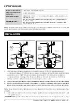 Preview for 20 page of K2 Pumps SPI03303TPK Owner'S Manual