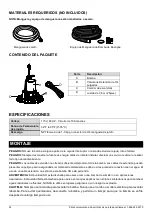 Preview for 24 page of K2 Pumps UTA02502APK Owner'S Manual