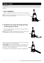 Preview for 14 page of K2 Pumps UTA02502K Owner'S Manual