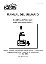 Preview for 21 page of K2 Pumps UTA02502K Owner'S Manual