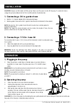 Предварительный просмотр 4 страницы K2 Pumps UTM01602K Owner'S Manual