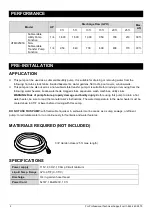 Preview for 2 page of K2 Pumps UTM02501K Owner'S Manual