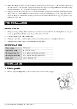 Preview for 3 page of K2 Pumps UTT01003K Owner'S Manual