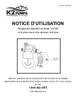 Preview for 9 page of K2 Pumps UTT05001K Owner'S Manual