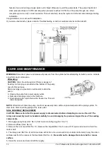 Preview for 34 page of K2 Pumps WPS05002K Owner'S Manual