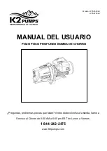 Preview for 39 page of K2 Pumps WPS05002K Owner'S Manual