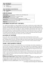 Preview for 4 page of K2 Pumps WPS05002TK Owner'S Manual