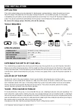 Preview for 3 page of K2 Pumps WPS05004K Owner'S Manual