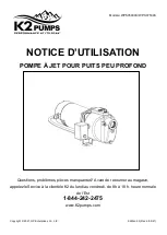 Preview for 15 page of K2 Pumps WPS05004K Owner'S Manual