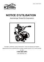 Preview for 11 page of K2 Pumps WPS07505PCK Owner'S Manual